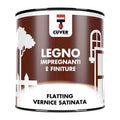 Flatting Cuver Vernice Satinata 0,375 L – Confezione da 6 pezzi