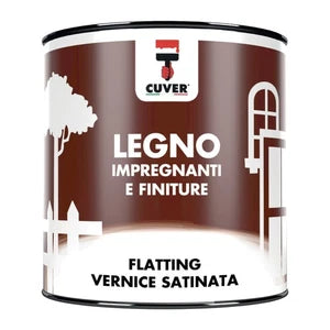 Flatting Cuver Vernice Satinata 0,750 L – Confezione da 6 pezzi