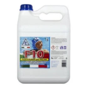 Flocculante Liquido F10 per Piscina 5 L – Confezione da 4 pezzi