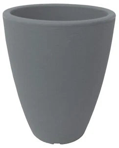 Vaso Adone Round D30x38cm Grigio