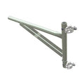Supporto a Bandiera per Carrucola Acciaio Zincato 45x88cm 150 kg