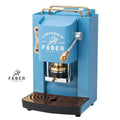 Faber Pro Deluxe Pressacialda in Ottone Turquoise Macchina da Caffè