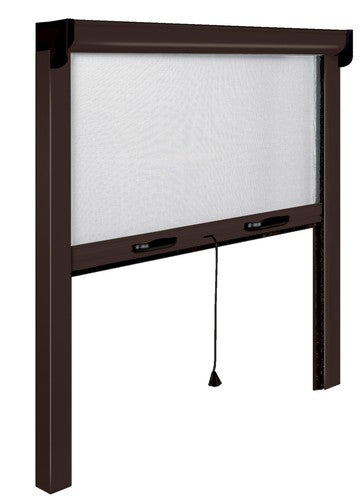 Zanzariera Opera Verticale 140x240 cm – Colore Marrone