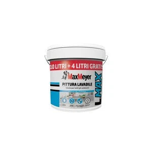 Max Idropittura Lavabile Bianca 10+4 L