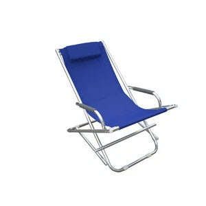 Sedia Sdraio Playa in Alluminio Blu