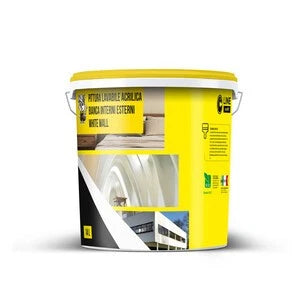 Idropittura Lavabile Interno/Esterno 14L – Pure White Wall
