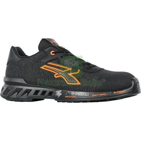 U-Power Bruce S1P Red Leve Scarpe Antinfortunistiche