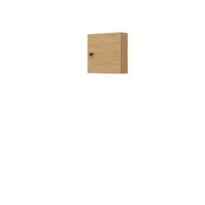 CUBO CONTENITORE ZAFFIRO 45x45 CM ROVERE NATURALE