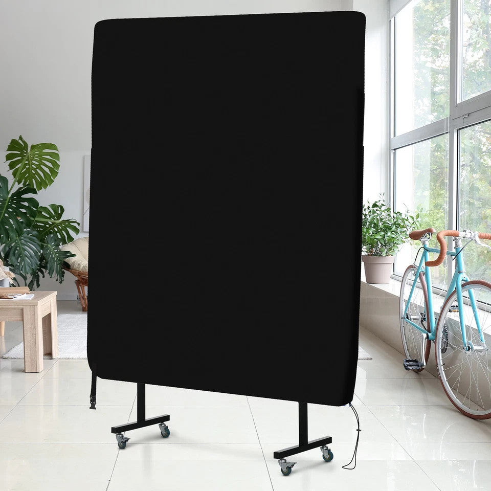 Copertura Tavolo Ping Pong Polietilene Nero 257x153 cm