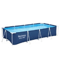 Piscina Rettangolare Bestway Steel Pro 400 x 211 x 81 cm con Pompa Filtro – Fuori Terra