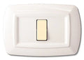Tondò Placca Magic Plast 1 Posto Bianco