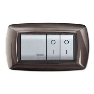 Placca Life Living Plast Alluminio Notte 4 Posti