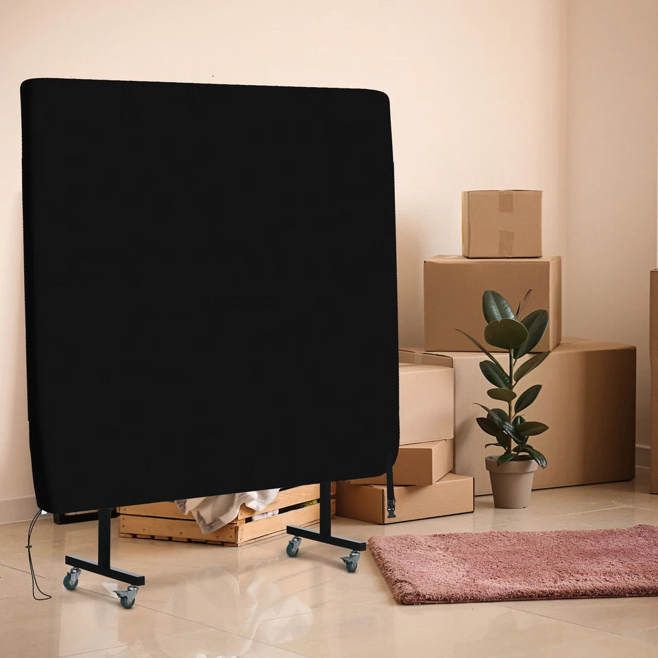 Copertura Tavolo Ping Pong Polietilene Nero 257x153 cm