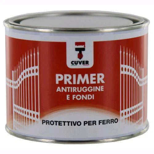 Cuver Primer Antiruggine e Fondi 0,250 L Confezione 6 Pezzi Grigio