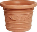 Vaso Festonato Prestige D40x30cm 21L Effetto Terracotta
