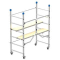 Trabattello Alluminio DINAMICO 70×155 H188 cm – Domestico e Semi-Professionale