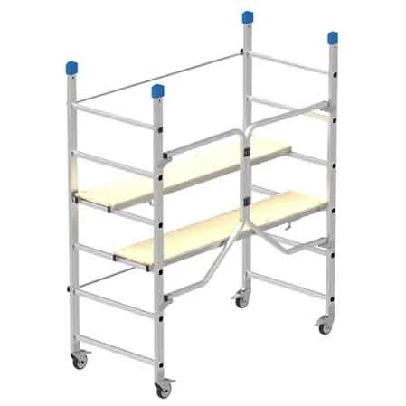 Trabattello Alluminio DINAMICO 70×155 H188 cm – Domestico e Semi-Professionale