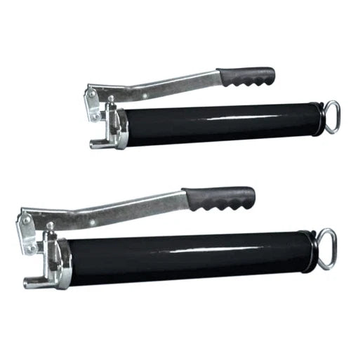 Ingrassatore a Leva Manuale per Grasso 300g | Acciaio 45x300 mm | Per Cuscinetti, Boccole e Snodi - MARKET PRIME SHOP