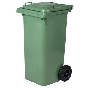 PATTUMIERA 120 L C/RUOTE VERDE MP