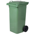 PATTUMIERA 120 L C/RUOTE VERDE MP