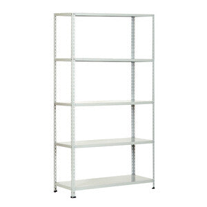 Panda Kit Scaffale 5 Ripiani 100x37xH196 cm – Aste Intere