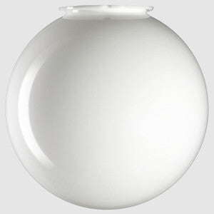 Globo Opale Bianco D 25 Cm