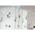 ART. CAP32378 TELAIO TENDA VASCA 80X160 CM BIANCO - MARKET PRIME SHOP