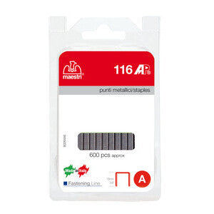 ART. CAP14925 MAESTRI BLISTER PUNTI SPILLATRICE 116 AP 600 PZ