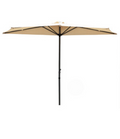 Ombrellone a Parete 1/2 Tondo D 2,7m Beige