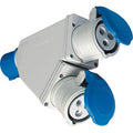 ART. CAP39284 FME 73.105 ADATTATORE CEE 16A 2 PRESE 220V IP44