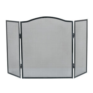 ART. CAP37905 PARASCINTILLE 3 ANTE ACCIAIO VERNICIATO 100XH60 CM - MARKET PRIME SHOP