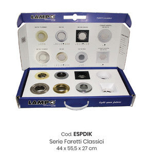 ART. CAP502873 ESPOSITORE VALIGIA FARETTI DA INCASSO