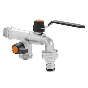 Rubinetto 1/2" con Deviatore Metal-Jet