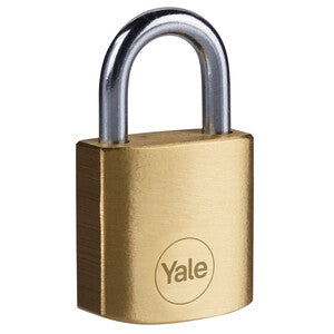Yale PL110 Lucchetto Ottone Rettangolare 60 mm – Conf. 6 Pz