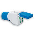 ART. CAP5583 FME 73.101 ADATTATORE CEE 16A 2P+T - 2 BIP 220V IP44