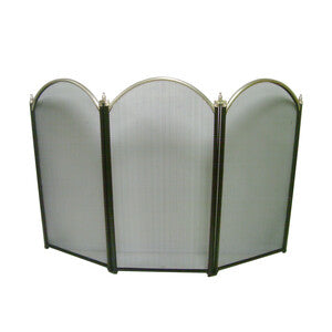 ART. CAP509966 C PARASCINTILLE 3 PANNELLI 98,5X1,5X61 P/CAMINO ARGENTO