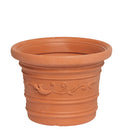 Vaso Festonato Prestige D35xH27cm 14L Effetto Terracotta