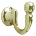 Fermatenda a Gancio Sfera 33x26mm Oro Lucido - Confezione 2 Pezzi  5CF