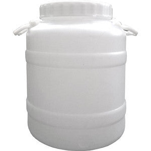 Fusto HDPE Bocca Larga 30L Predisposto Rubinetto 3/4"
