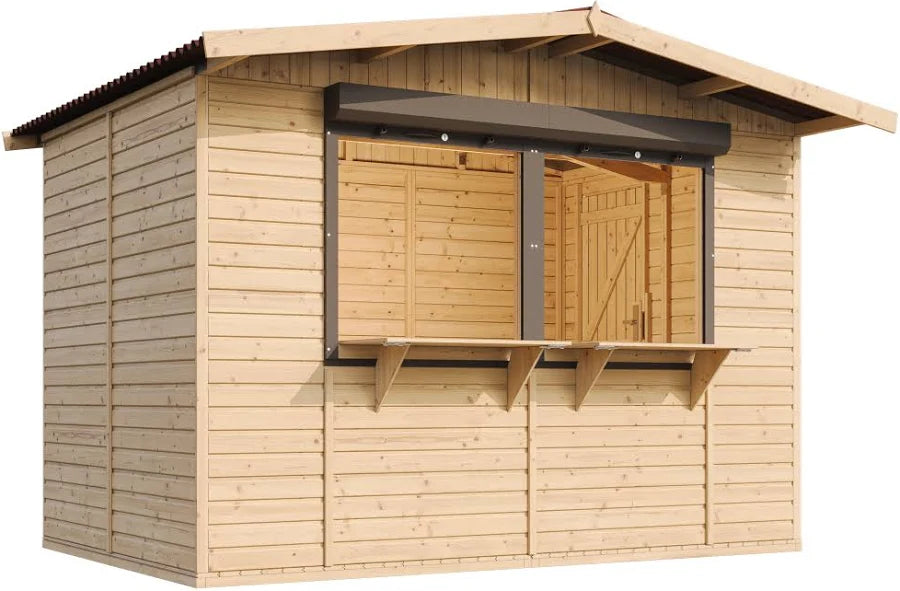 Chiosco in legno – 303 x 199 cm – 6 m2