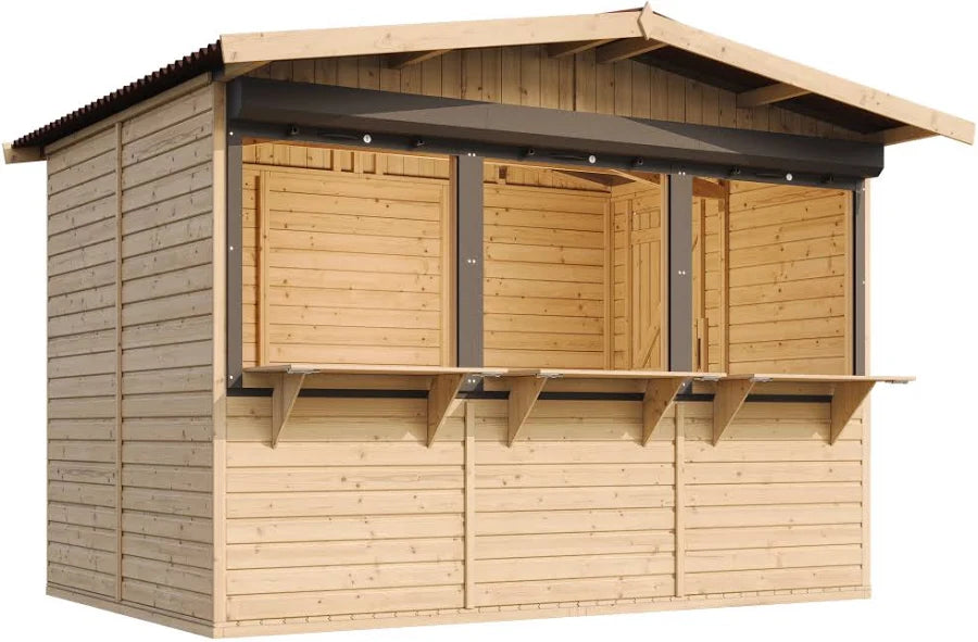 Chiosco in legno – 303 x 199 cm – 6 m2