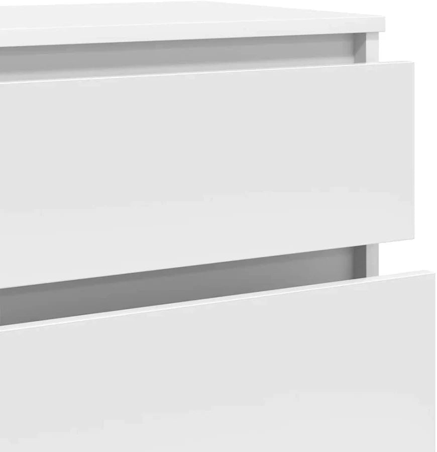 Cassettiera in Legno 5 Cassetti 60x36x110 cm