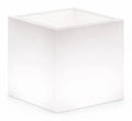 Vaso Cube Bright Bianco 40x40xH41 cm 13,5 L