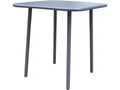 Tavolo da Giardino in Metallo Bilbao 70x70 cm H71 Grigio