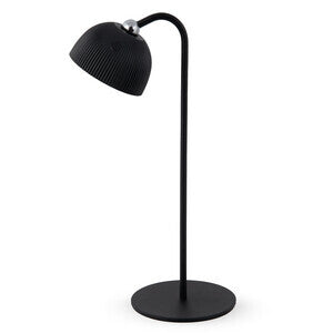 ART. CAP507198 LAMPADA LED RICARICABILE DA TAVOLO ELLIOT NERO 12pz