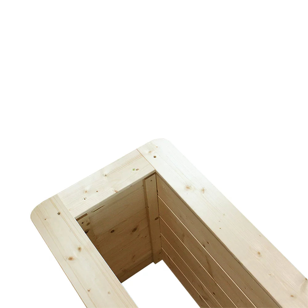 Fioriera in Legno 38x78xH57cm Timbela M612