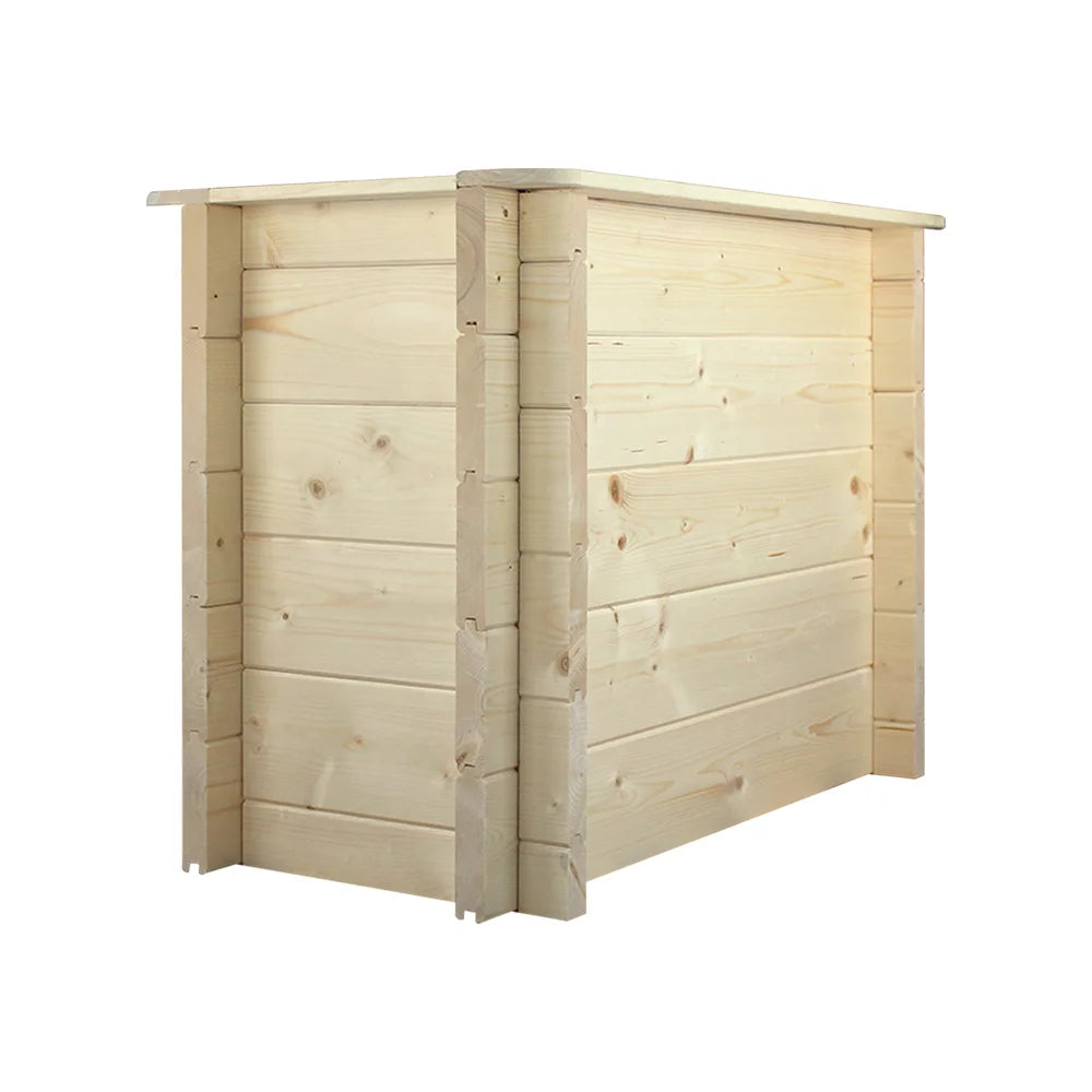Fioriera in Legno 38x78xH57cm Timbela M612