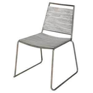 ART. CAP93625 SEDIA IRON STONE 2pz
