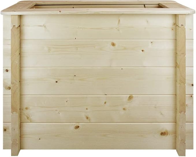 Fioriera in Legno 38x118xH57cm Timbela M614