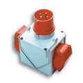 Adattatore CEE FME 73.111 da 16A con 2 Prese 380V Trifase IP44